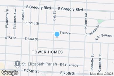 Map image of the property - 410 E 73rd St