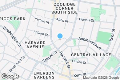 Map image of the property - 40 Aspinwall Ave