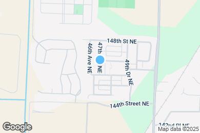 Map image of the property - 14704 47th Ave NE