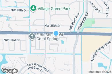 Map image of the property - 8400 W Sample Rd