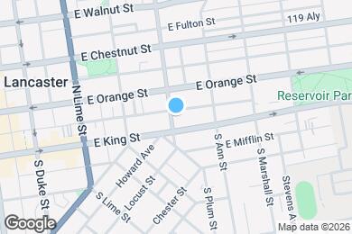 Map image of the property - 17 N Plum St
