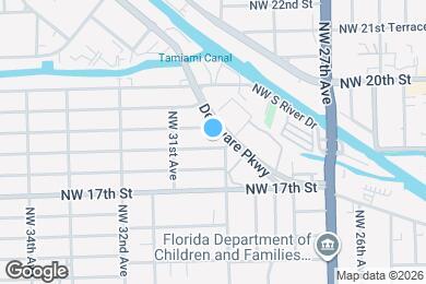 Map image of the property - 3011 NW 18th Ter