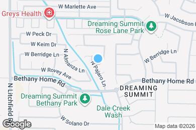 Map image of the property - 6041 N Pajaro Ln