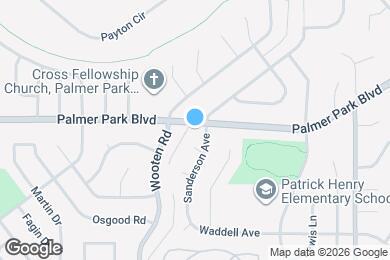 Map image of the property - 4927 Palmer Park Blvd