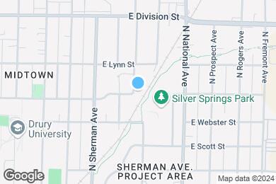 Map image of the property - Silver Springs Apartments