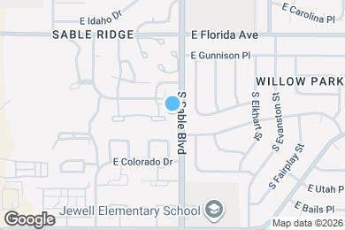 Map image of the property - 14436 E Hawaii Cir