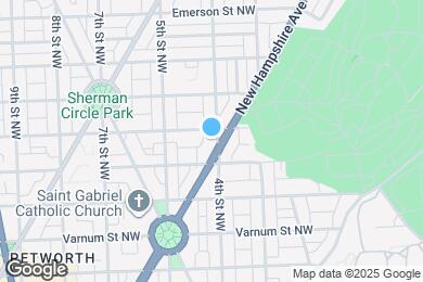 Map image of the property - 4520 4th St NW