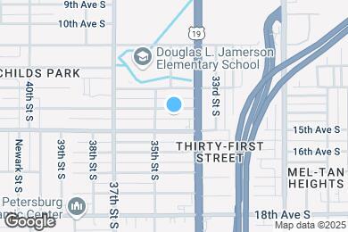 Map image of the property - 3454 14th Ave S