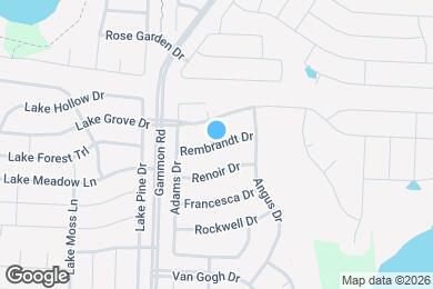 Map image of the property - 1341 Rembrandt Dr