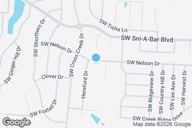 Map image of the property - 713 SW Nelson Dr