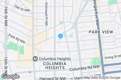 Map image of the property - 1207 Lamont St NW