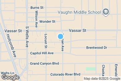 Map image of the property - 1395 Kirman Ave