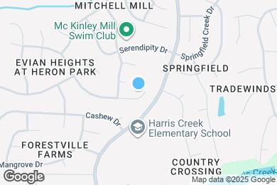 Map image of the property - 3617 Dewing Dr