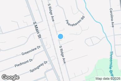 Map image of the property - 2401 S Ridge Ave