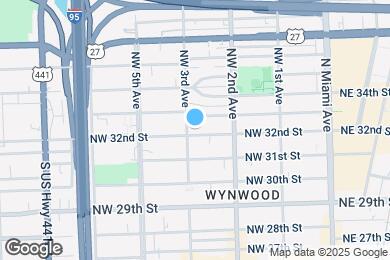 Map image of the property - 285 NW 32nd St