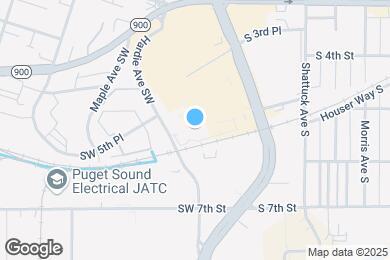 Map image of the property - Reserve at Renton - Senior Affordable Living