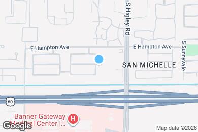 Map image of the property - 1449 S St Paul