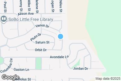 Map image of the property - 2110 Venus Dr
