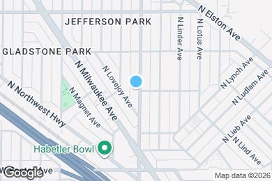 Map image of the property - 5370 N Central Ave