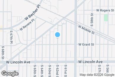Map image of the property - 2147 S 62nd St