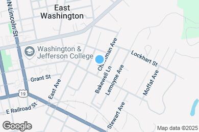 Map image of the property - 123 Christman Ave