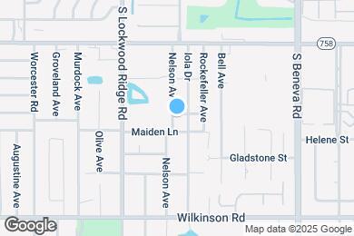 Map image of the property - 4109 Nelson Ave