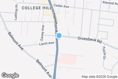 Map image of the property - 5716 Hamilton Ave