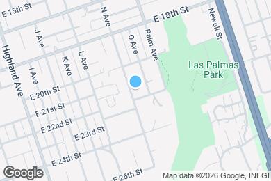 Map image of the property - 2125 N Ave