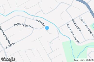 Map image of the property - 1772 N Oak Dr