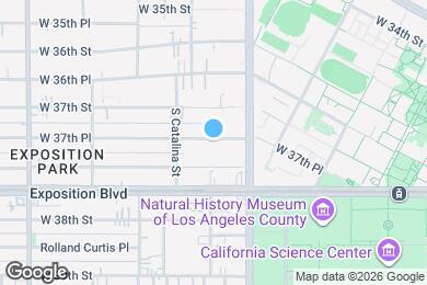 Map image of the property - 1142 W 37th Pl