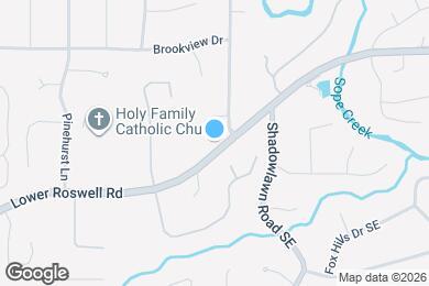 Map image of the property - 3599 Lower Roswell Rd