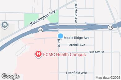 Map image of the property - 501 Grider St