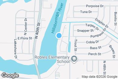 Map image of the property - 7246 E Bank Dr