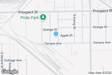 Map image of the property - 1224 Earhart St