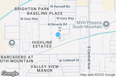 Map image of the property - 8122 S 2nd Dr