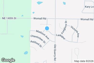 Map image of the property - 2211 Larkspur St