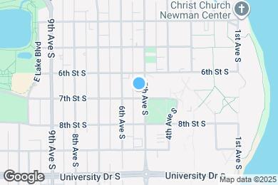 Map image of the property - 627 5th Ave S