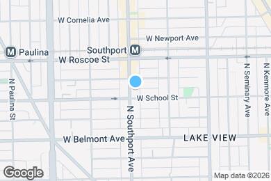 Map image of the property - 3311 N Southport Ave