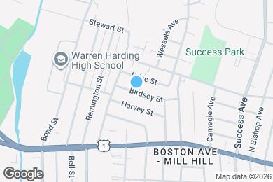 Map image of the property - 73 Birdsey St