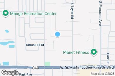 Map image of the property - 1101 Melrose St