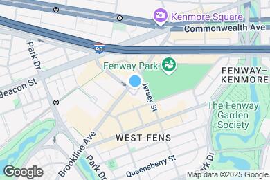 Map image of the property - 102 Brookline Ave