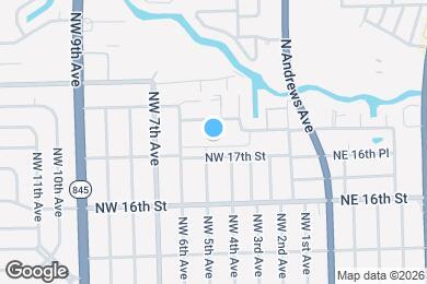 Map image of the property - 511 NW 17th St