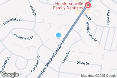 Map image of the property - 231 New Shackle Island Rd