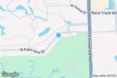 Map image of the property - 2800 N Palm Aire Dr