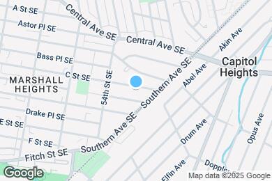 Map image of the property - 5437 C St SE