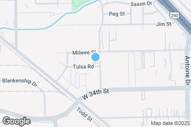 Map image of the property - 6306 Tulsa Rd