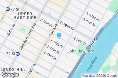 Map image of the property - 424 E 77th St
