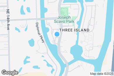 Map image of the property - 501 Three Islands Blvd