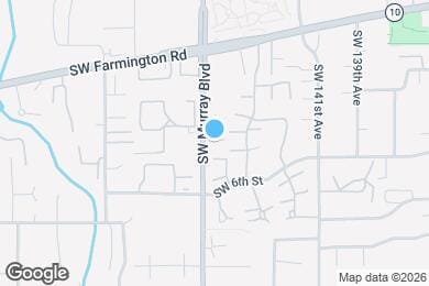 Map image of the property - 14450 SW Aiken Ln