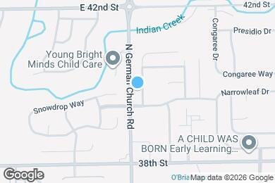 Map image of the property - 3966 Waterfield Dr